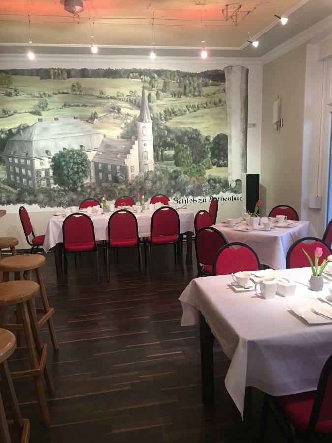 Zum Postamt Hotell Rothenburg  Exteriör bild