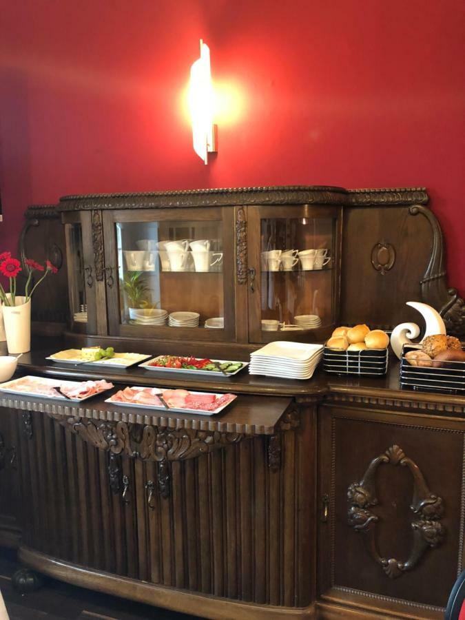Zum Postamt Hotell Rothenburg  Exteriör bild
