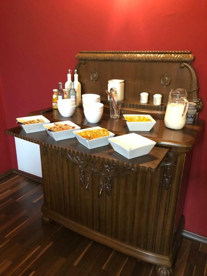 Zum Postamt Hotell Rothenburg  Exteriör bild